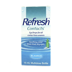 Refresh Contacts Eye Drop 0.5 Oz 15ml