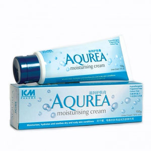 Bundle of 3 X ICM PHARMA Aqurea Moisturising Cream 100g