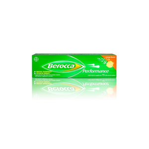 Berocca Performance Effervescent Tab – Orange 15s