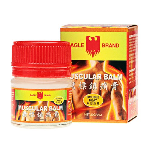 Made in Singapore Local Eagle Brand - Bundle of 12 X Eagle Muscular Balm 20g