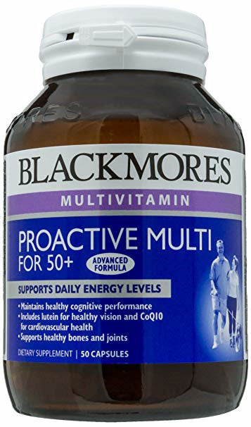 BLACKMORES PROACTIVE MULTI FOR 50+  50 CAPSULES