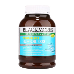 Blackmores Odourless Fish Oil 1000mg 400s x2