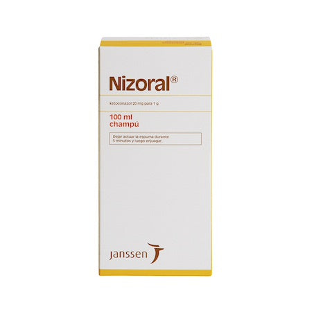 Bundle of 2 - Nizoral Shampoo 100ml 