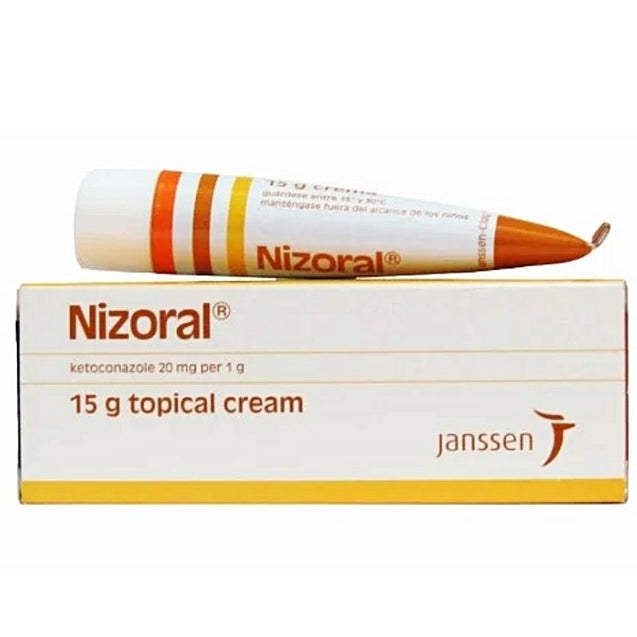 Bundle of 3 X Nizoral Cream 2% 15g 