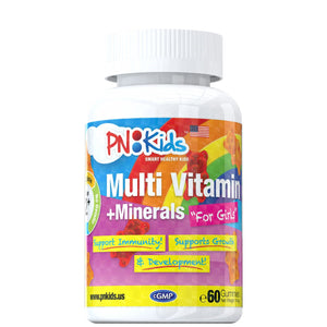 PRINCIPLE NUTRITION MULTI VITAMINS + MINERALS GUMMIES FOR GIRLS 60S