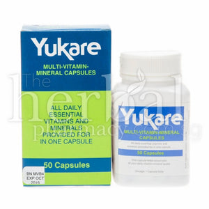 YUKARE MULTI- VITAMIN MINERAL CAPSULES 100s