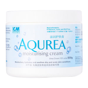 Aqurea Moisturising Cream 500g - ICM PHARMA