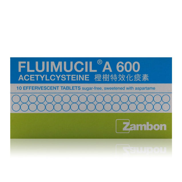 Fluimucil Tabs 600mg Twin pack
