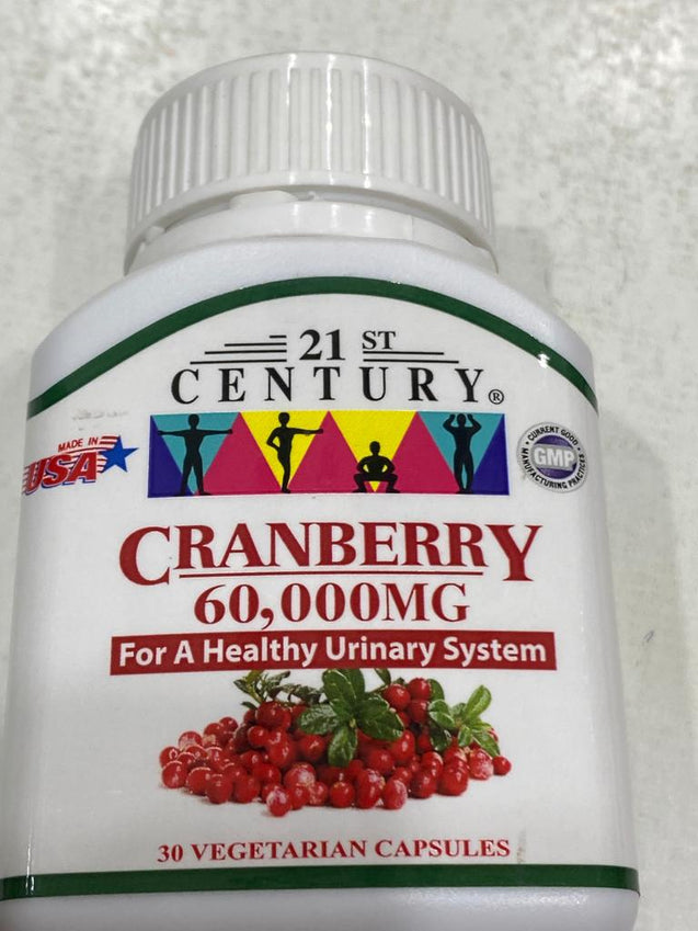 21 St Century Cranberry Tabs 30s