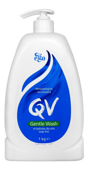 QV Gentle Wash 1 Litre for Dry Sensitive Skin