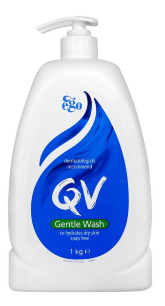 QV Gentle Wash 1 Litre for Dry Sensitive Skin