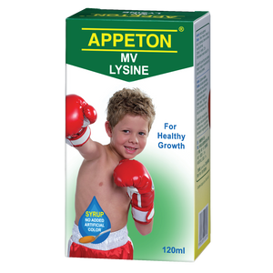 Appeton Multivitamin Lysine Syrup 120ml