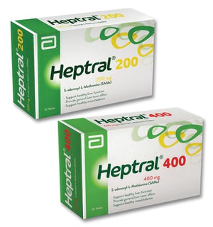 Heptral tabs 30s (From SG ABOTT) - Supports healthy liver function, reduce tiredness and fatigue