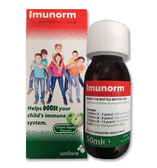 Imunorm Zinc and Vitamin C Syrup 150ml