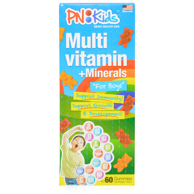 PN Kids MultiVitamin + Minerals Boys 60's