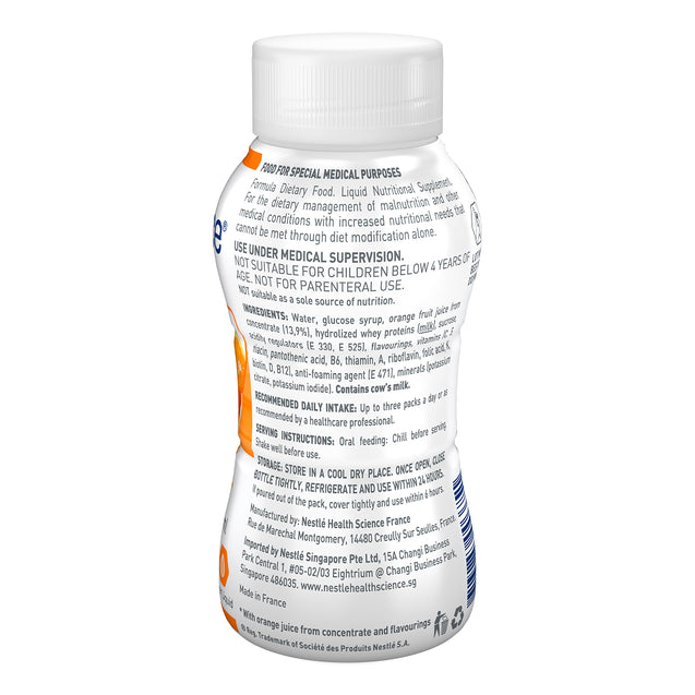 RESOURCE FRUIT ORANGE 200ML [CARTON OF 24]