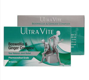 Ultravite Boswellia & Ginger Complex 60 capsules