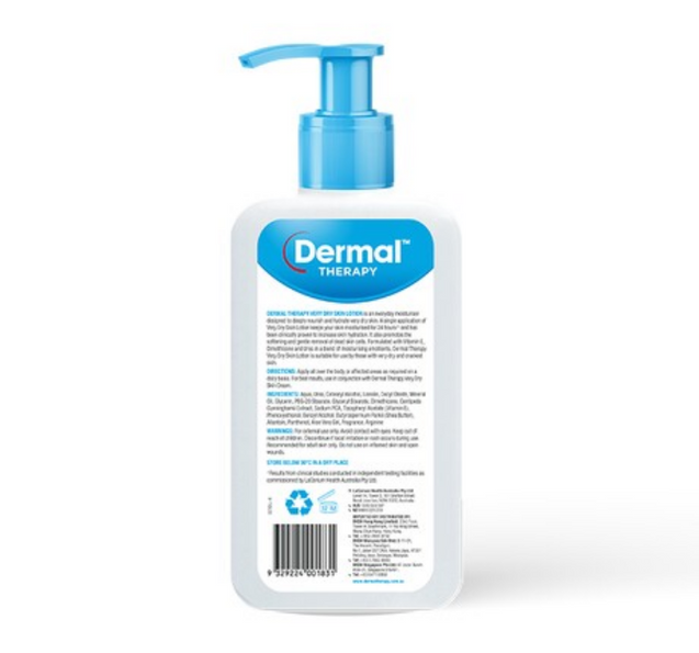 Dermal Therapy Very Dry Skin Lotion 500ml Single / Twin Pack