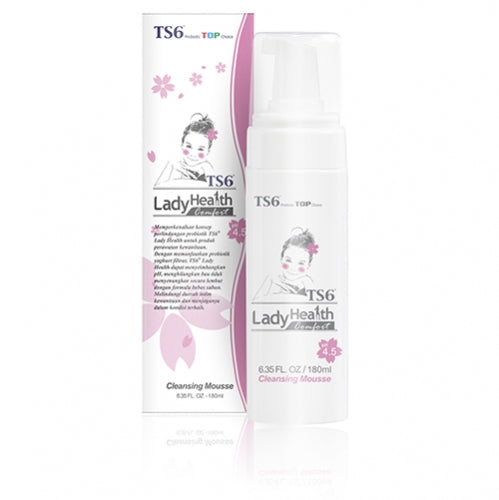 TS6 Lady health Cleansing Mousse 180ml - Local SG Packing