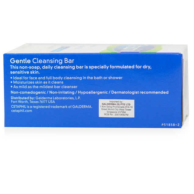 Cetaphil Gentle Cleansing Bar_back