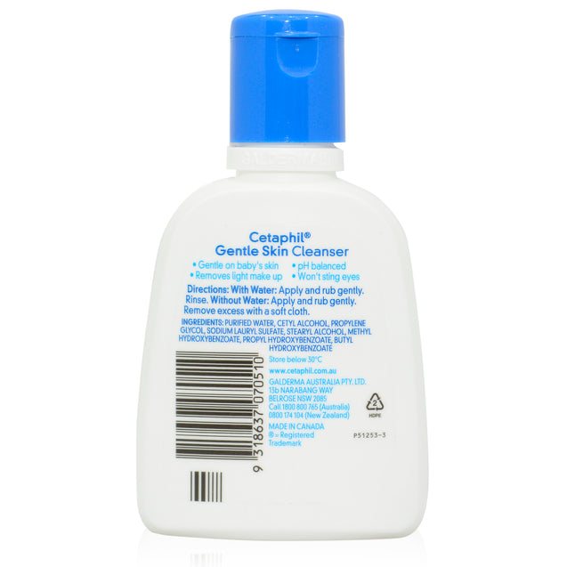 Cetaphil Gentle Skin Cleanser 125ml_back