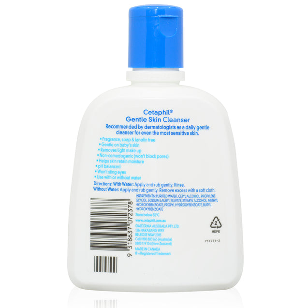 Cetaphil Gentle Skin Cleanser 250ml_back