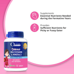 Ocean Health Multivitamins & Minerals Chewable 60s
