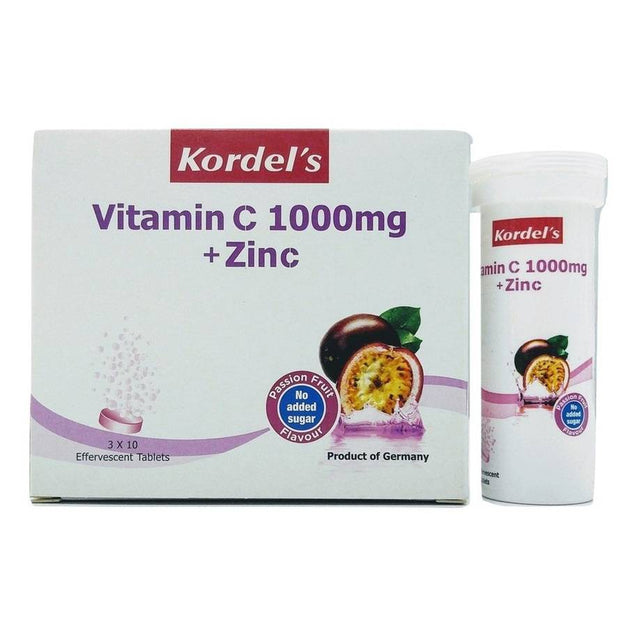 Kordel's Vitamin C + Zinc 30s Passion
