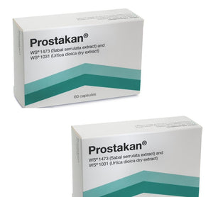 Prostakan Capsules 60s X 2 - Promotes prostate health, maintains a healthy urinary tract and maintains proper urinary flow.
