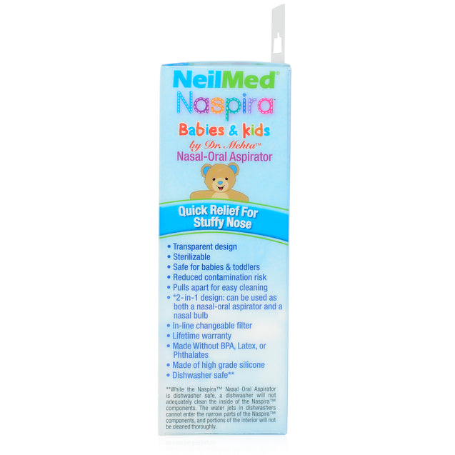Neilmed Nasal Oral Aspirator Babies & Kids_sideview 1