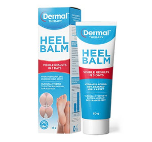 Dermal Therapy Heel Balm 50g  (TWIN PACK)