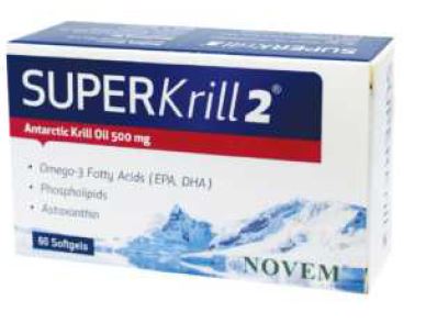 [CLINIC EXCLUSIVE] Superkrill 2 - Antartic Krill Oil 500mg softgels 60s