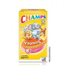 Champs Vitamin C Strawberry 100s